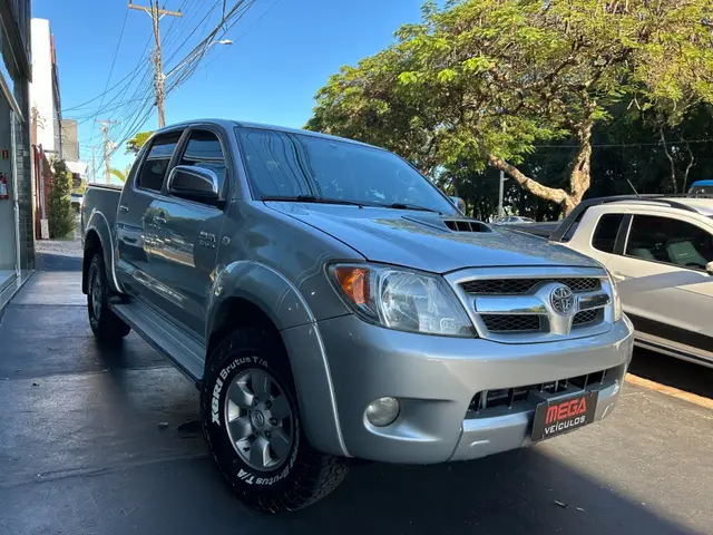Carro Toyota Hilux Cabine Dupla 2008 Hilux SRV 4X4 3.0 (cab dupla) (aut)