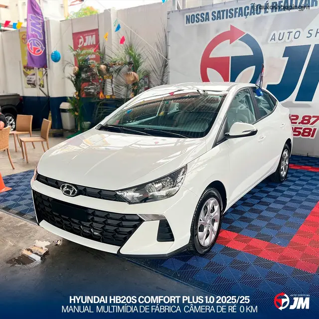 Carro Hyundai HB20S 2025 Comfort Plus 1.0