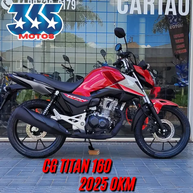 Carro Honda CG 160 2025 Titan