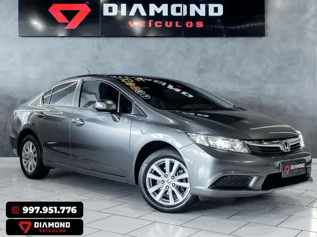 Carro Honda Civic 2014 LXS 1.8 i-VTEC (Aut) (Flex)