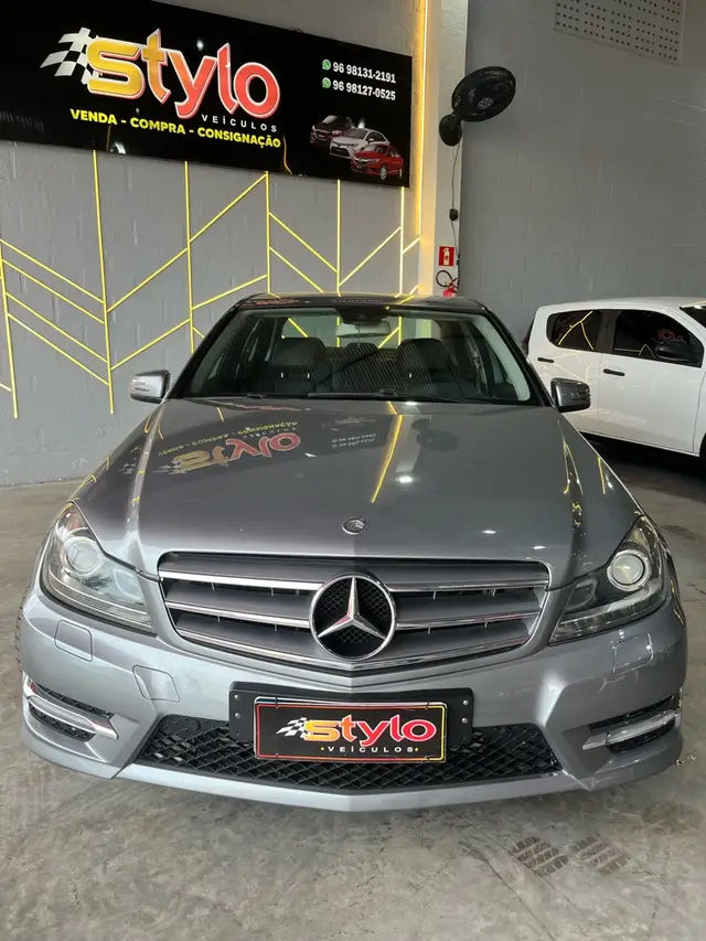 Carro Mercedes-Benz Classe C 2014 C 250 Sport Avantgarde 1.8 CGI Turbo