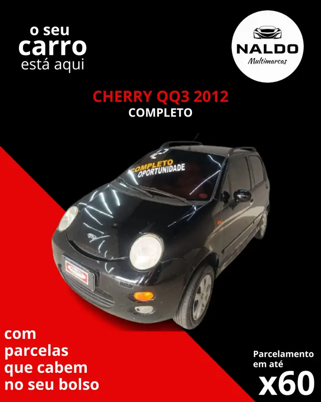 Carro CAOA Chery QQ 2012 1.1 16V
