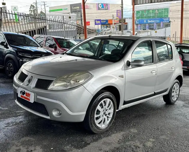 Carro Renault Sandero 2009 Authentique 1.0 16V (flex)
