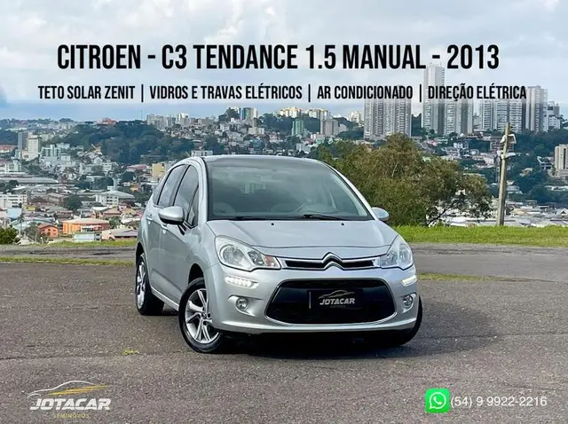 Carro Citroën C3 2013 Tendance 1.5 8V (Flex)
