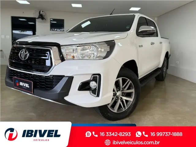 Carro Toyota Hilux Cabine Dupla 2019 Hilux 2.8 16v TDI SRV CD 4x4 (Aut)