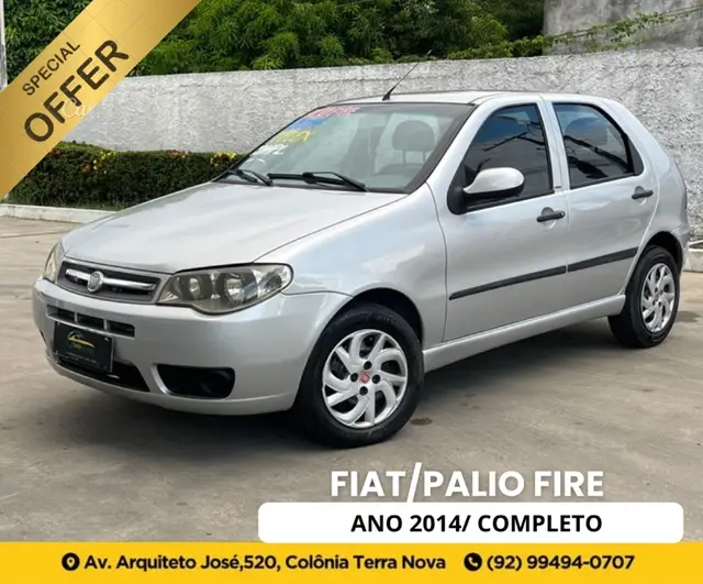 Carro Fiat Palio 2014 Fire 1.0 8V (Flex) 4p