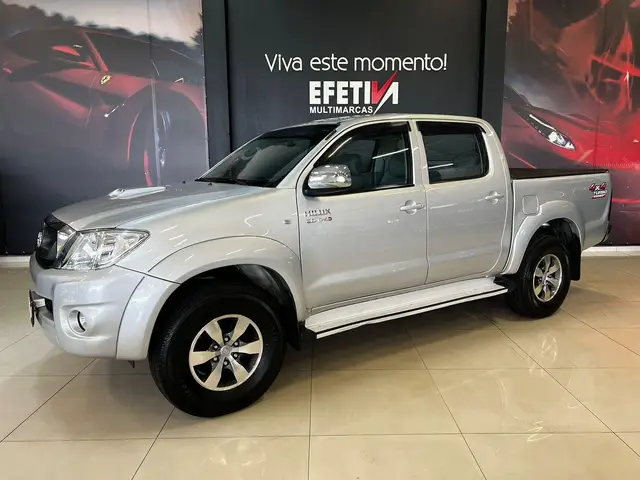 Carro Toyota Hilux Cabine Dupla 2010 Hilux SRV 4x4 3.0 (cab. dupla)