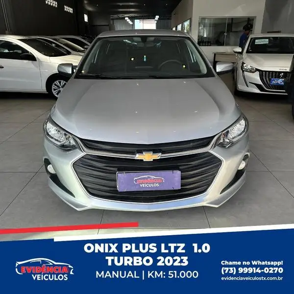 Carro Chevrolet Onix Plus 2023 LTZ 1.0 Turbo (Aut.)