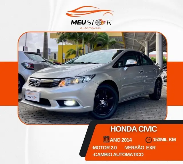 Carro Honda Civic 2014 New  EXR 2.0 i-VTEC (Aut) (Flex)