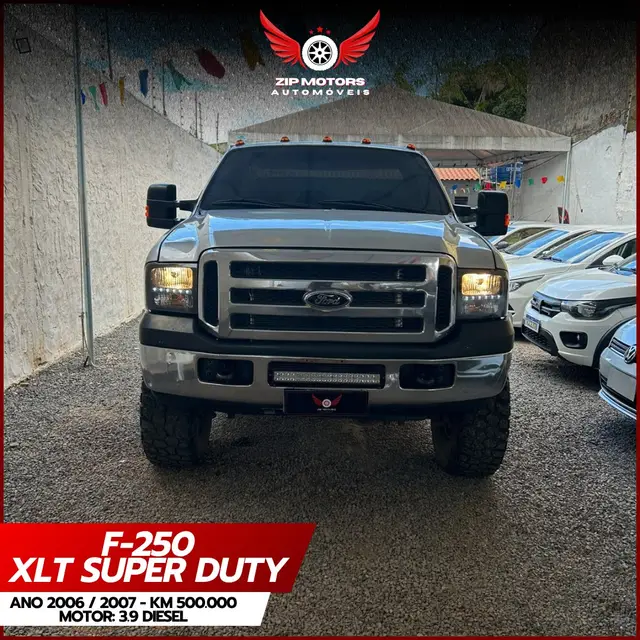 Carro Ford F-250 2007 XLT 4x2 3.9 (Cab Dupla)