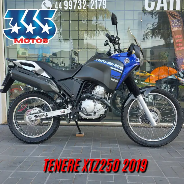 Carro Yamaha XTZ 250 Ténéré 2019 Blueflex