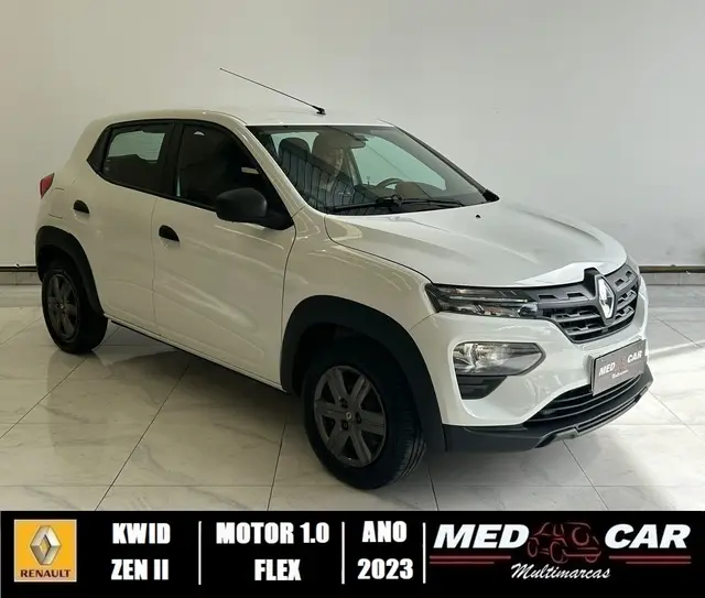 Carro Renault Kwid 2023 Zen 1.0 12v SCe (Flex)