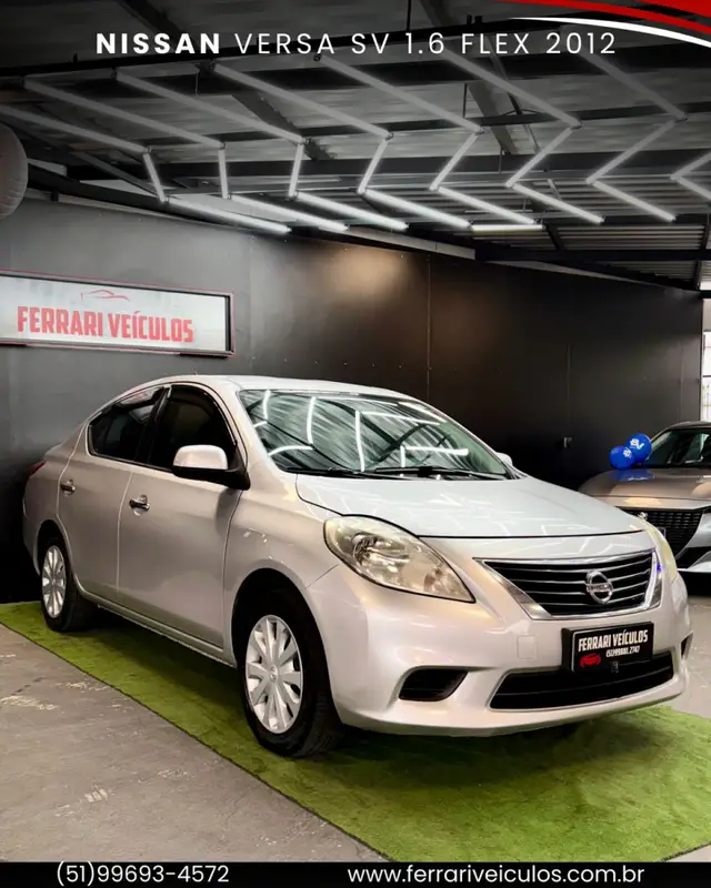 Carro Nissan Versa 2012 1.6 16V SV (Flex)