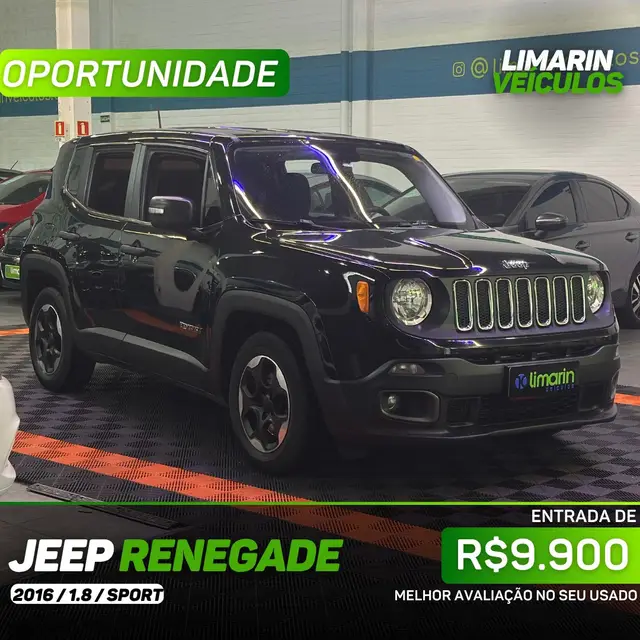 Carro Jeep Renegade 2016 1.8 (Aut) (Flex)