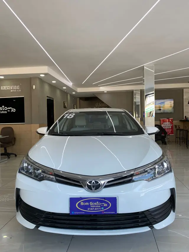 Carro Toyota Corolla 2018 1.8 GLi Upper Multi-Drive (Flex)