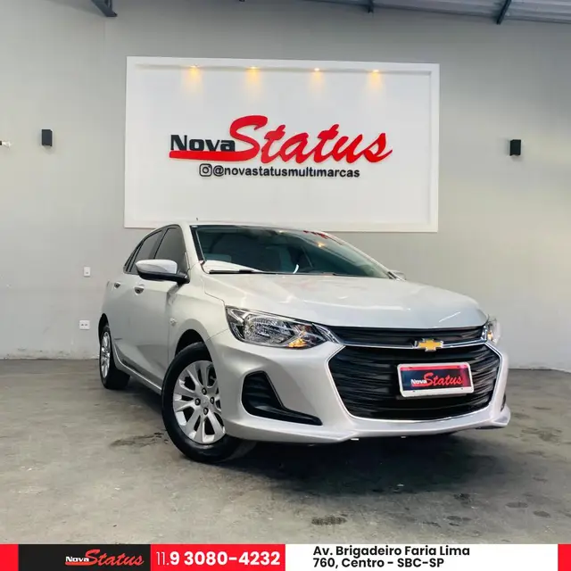 Carro Chevrolet Onix 2020 LT 1.0 (Flex)