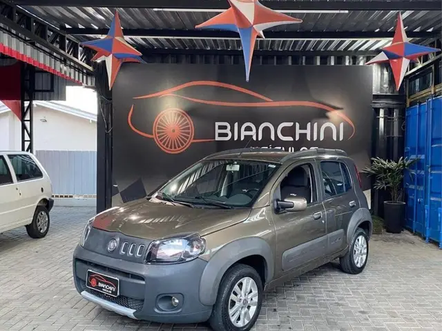 Carro Fiat Uno 2012 Way 1.0 8V (Flex) 4p