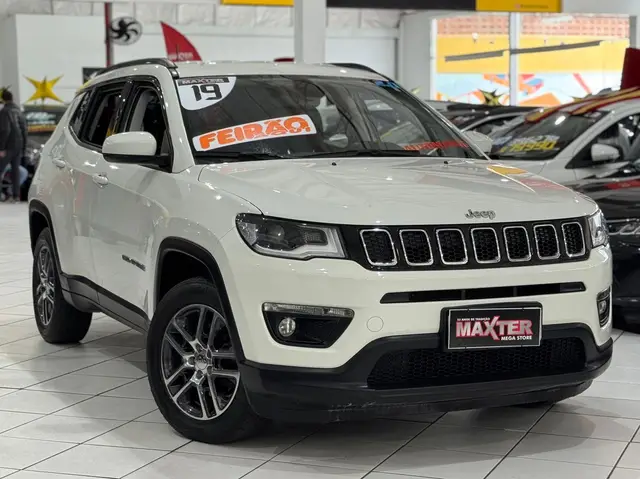 Carro Jeep Compass 2019 2.0 Sport 4x2 (Aut) (Flex)