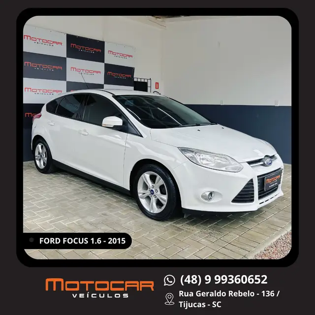 Carro Ford Focus Hatch 2015 SE 1.6 16V TiVCT PowerShift