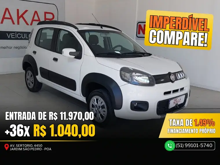 Fiat Uno Way 1.4 8V (Flex) 4p
