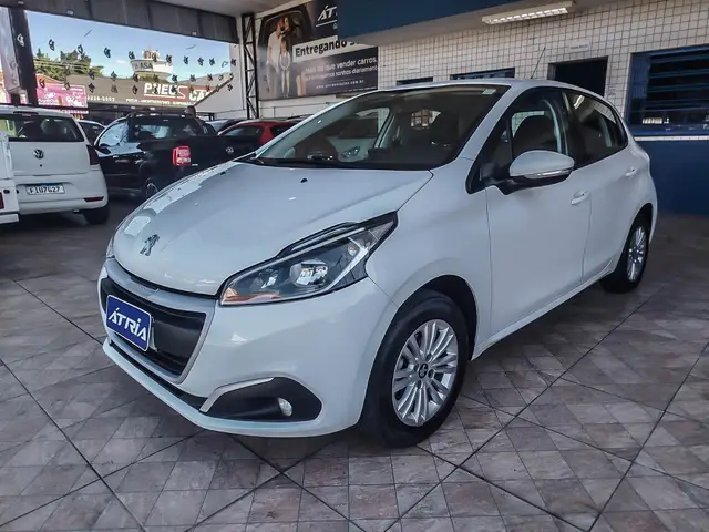 Carro Peugeot 208 2018 Active Pack 1.2 12V (Flex)