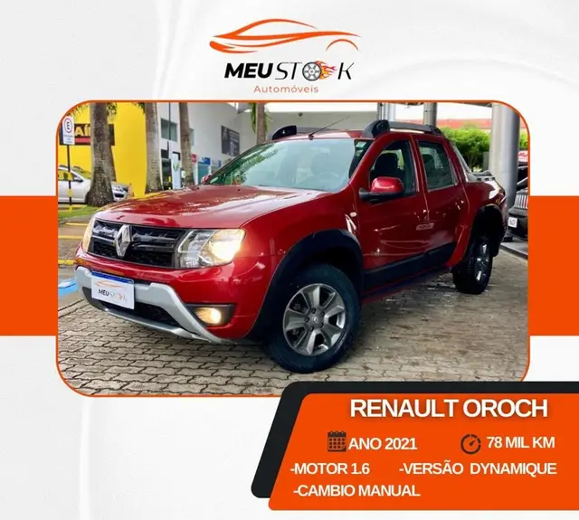 Carro Renault Duster Oroch 2021 1.6 16V SCe Dynamique (Flex)