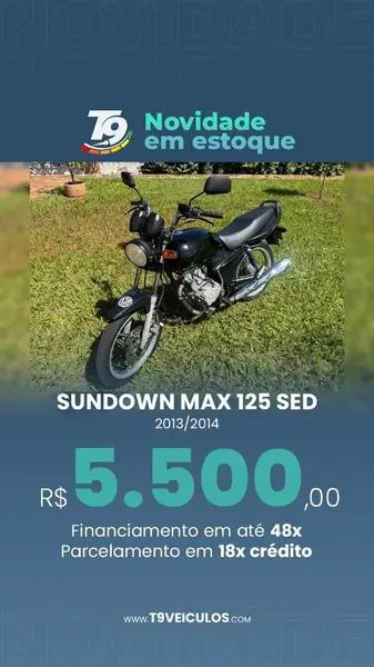 Carro Sundown Max 2014 125 Sed
