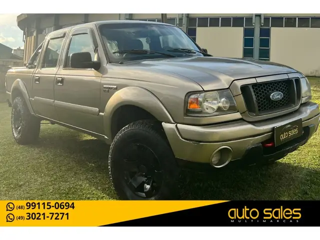 Carro Ford Ranger Cabine Dupla 2005 Ranger XLS 4x2 2.8 Turbo (Cab Dupla)