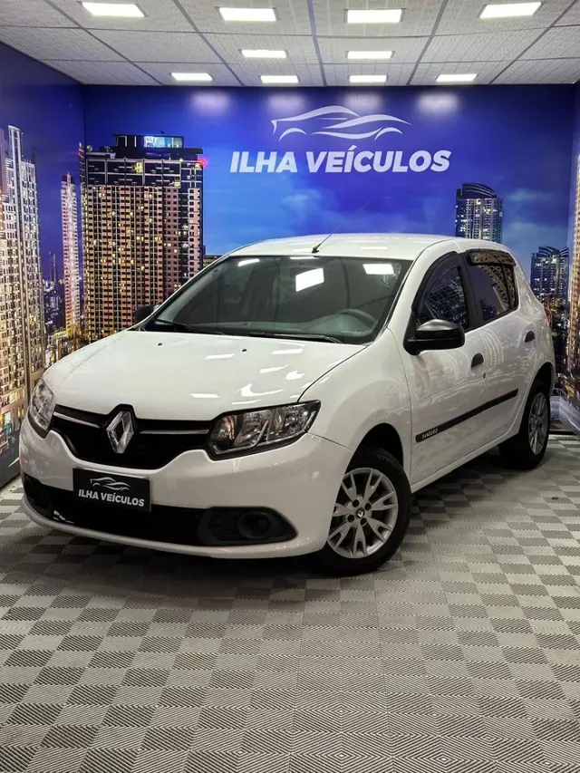 Carro Renault Sandero 2017 Authentique 1.0 12V SCe (Flex)