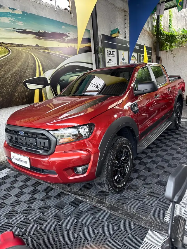 Carro Ford Ranger Cabine Dupla 2022 Storm 3.2 Turbodiesel 20V 4x4 (Aut)