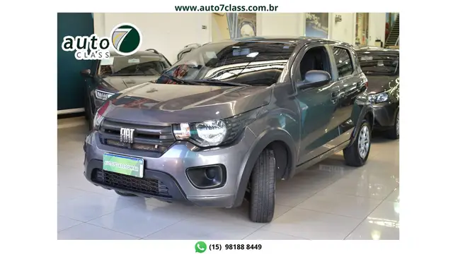 Carro Fiat Mobi 2021 Like 1.0 (Flex)