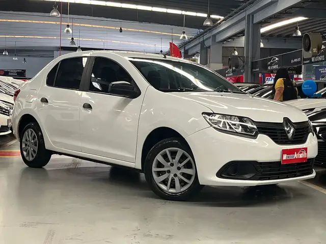 Carro Renault Logan 2017 Authentique 1.0 16V (flex)