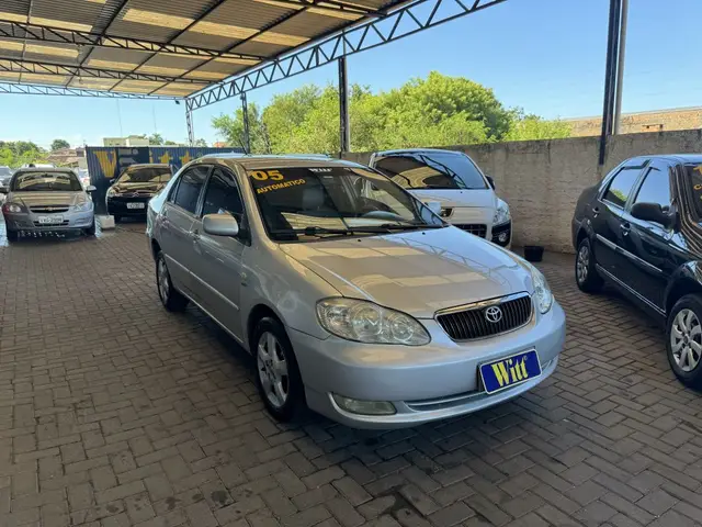 Carro Toyota Corolla 2005 Sedan XEi 1.8 16V (nova série) (aut)