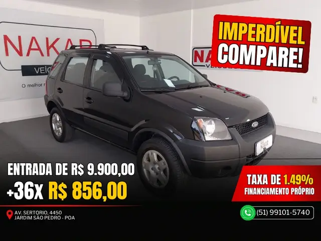 Carro Ford EcoSport 2007 Ecosport XLS 1.6 (Flex)