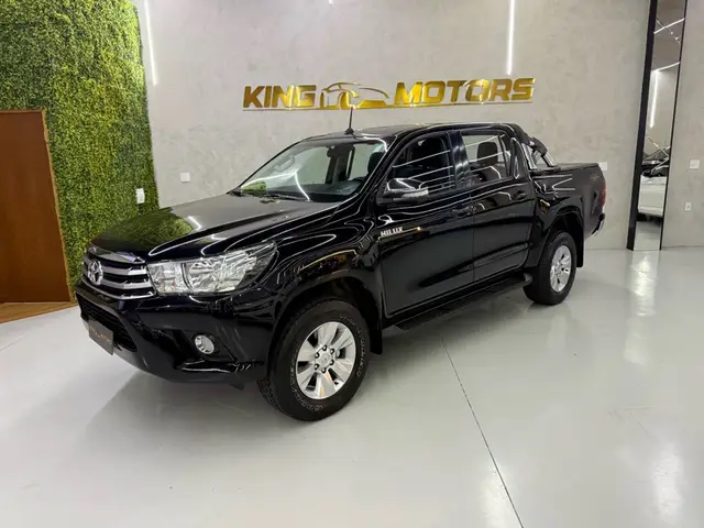 Carro Toyota Hilux Cabine Dupla 2016 Hilux 2.8 TDI SRV CD 4x4 (Aut)