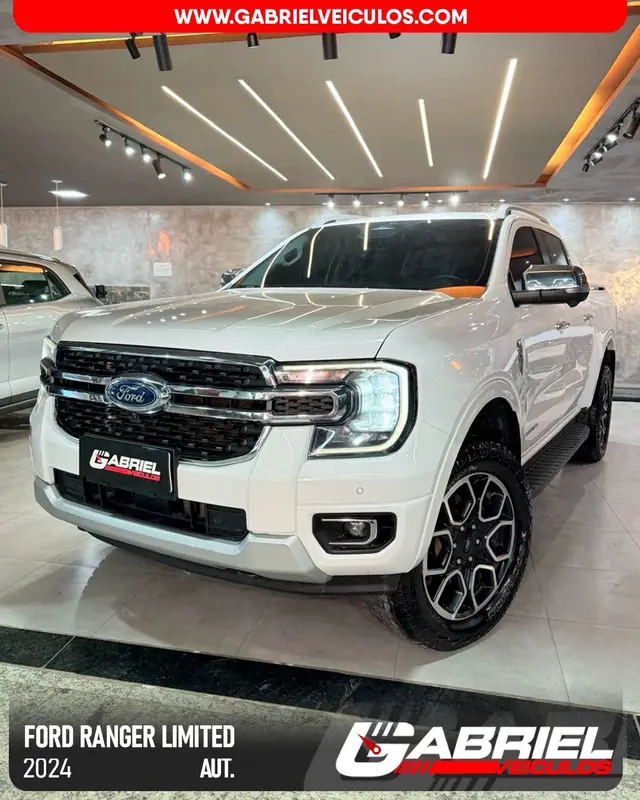 Carro Ford Ranger Cabine Dupla 2024 Limited+ 3.0