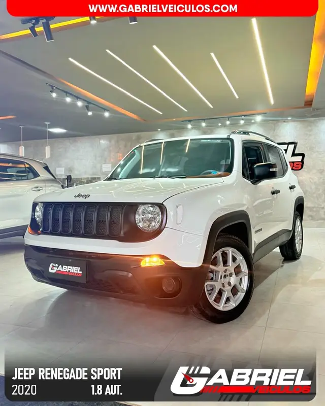 Carro Jeep Renegade 2020 Sport 1.8 4x2 (Aut) (Flex)