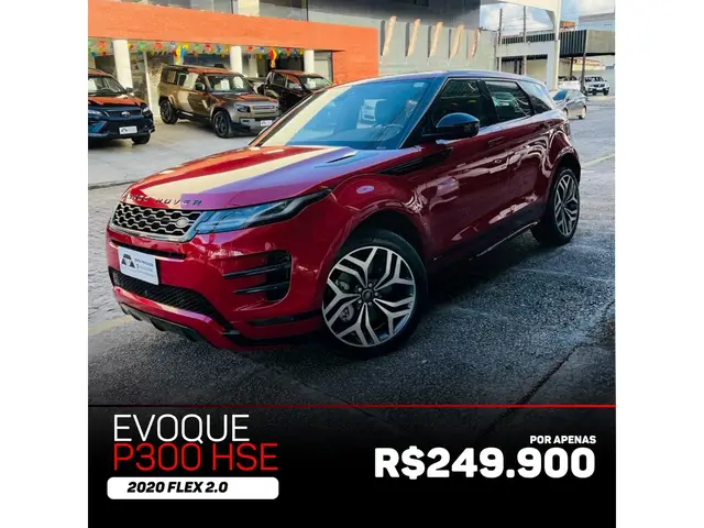 Carro Land Rover Range Rover Evoque 2020 P300 R-DYNAMIC HSE AWD GASOLINA