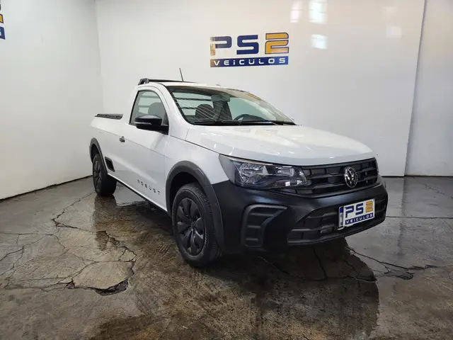 Carro Volkswagen Saveiro 2024 Robust CS 1.6