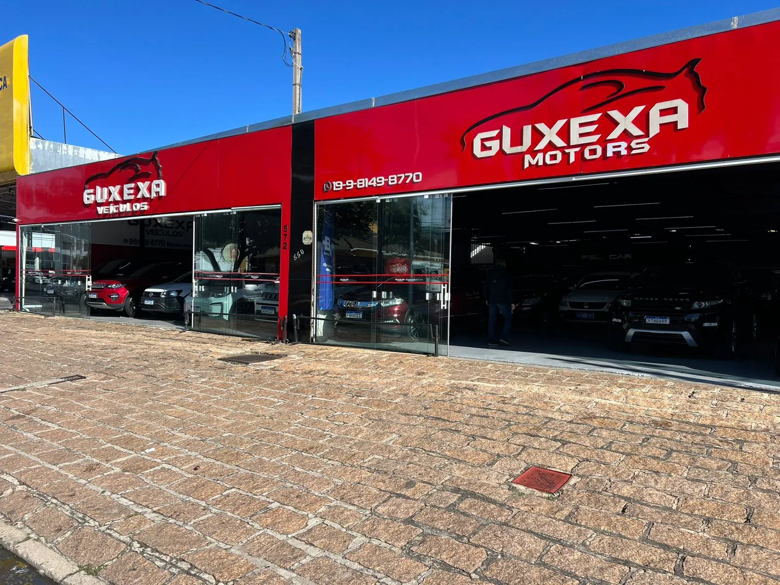 Fachada da loja GUXEXA VEICULOS - Indaiatuba - SP