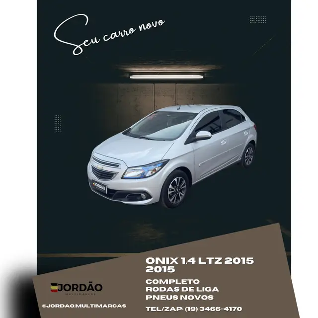 Carro Chevrolet Onix 2015 1.4 LTZ SPE/4