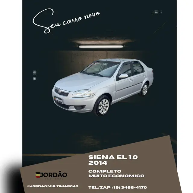 Carro Fiat Siena 2014 EL 1.0 8V (Flex)