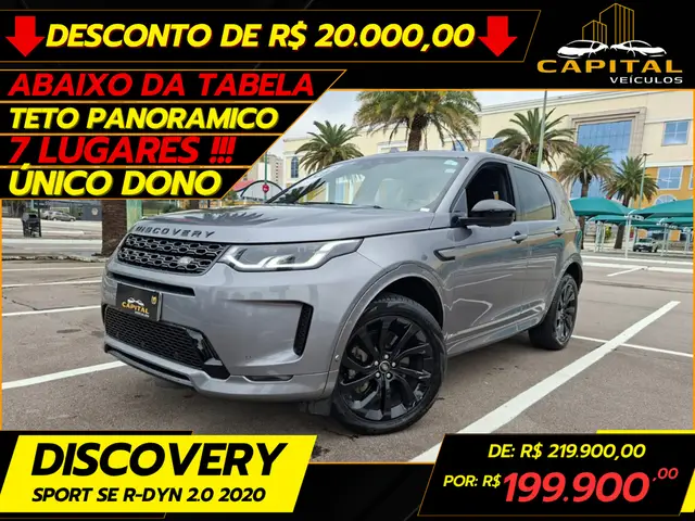 Carro Land Rover Discovery Sport 2020 SE R-Dyn 2.0 Si4 Flex