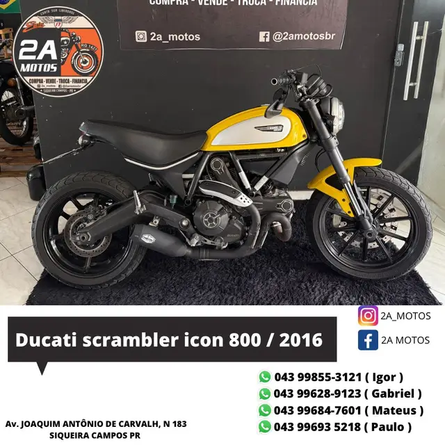 Carro Ducati Scrambler 2016 Icon