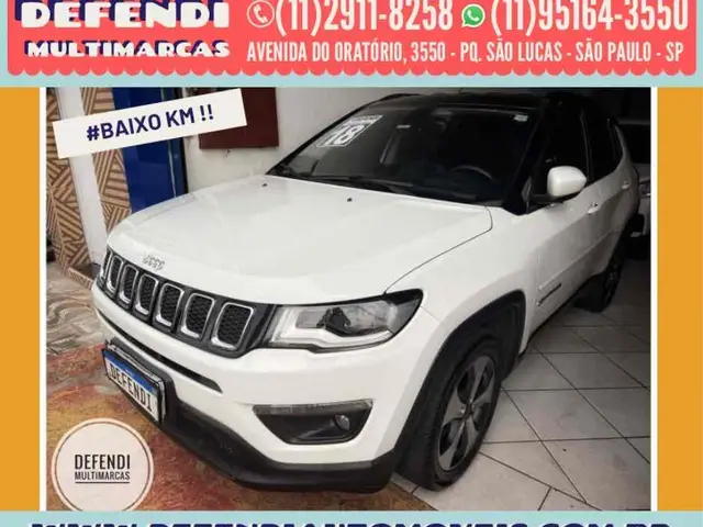 Carro Jeep Compass 2018 2.0 Longitude 4x2 (Aut) (Flex)