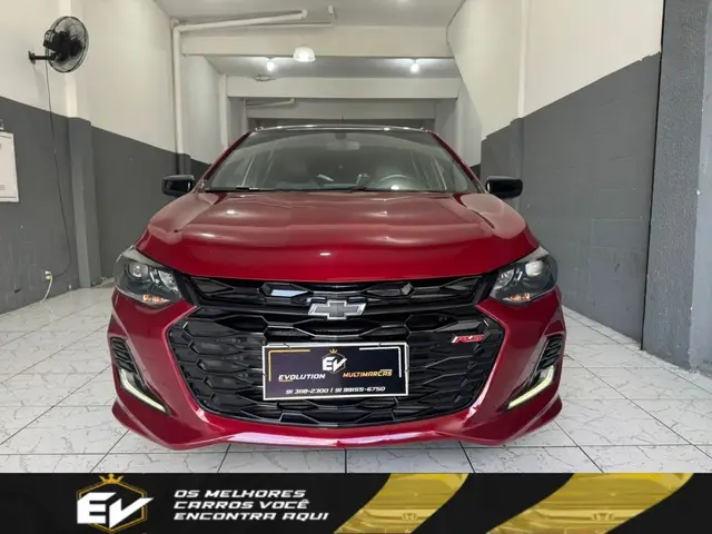 Carro Chevrolet Onix 2021 RS 1.0 Turbo