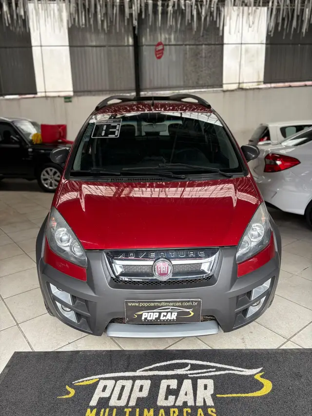 Carro Fiat Idea 2013 Adventure 1.8 16V Dualogic (Flex)
