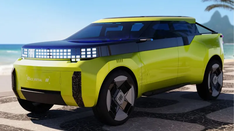 Nova Fiat Strada será global e picape baseada no Grande Panda