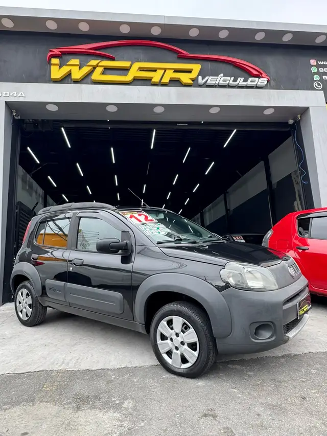Carro Fiat Uno 2012 Way 1.0 8V (Flex) 4p