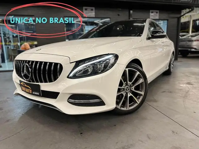 Carro Mercedes-Benz Classe C 2015 C 180 Avantgarde 1.6
